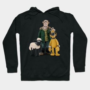 Vintage Sheep TV Series Cartoon The Shaun Hoodie